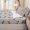 Light Gray White, variant on Erosebridal Color Stripe Sausage Dog Zipper Twin Comforter Sets with Fitted Sheet and 2 Pillowcases,Playful Dot Zipper Bedding Set,Blush Pink,4-Piece,Pink Reversible