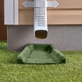 thumbnail image 4 of GroundSmart Green Rubber Splash Block Gutter Accessories, 3 Pack, 4 of 10