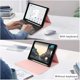 thumbnail image 4 of Para iPad Air (2013)/Air 2/9,7 pulgadas (2017)/(2018) Funda de cuero con teclado Bluetooth y soporte con ranura para bolígrafo, 4 of 5