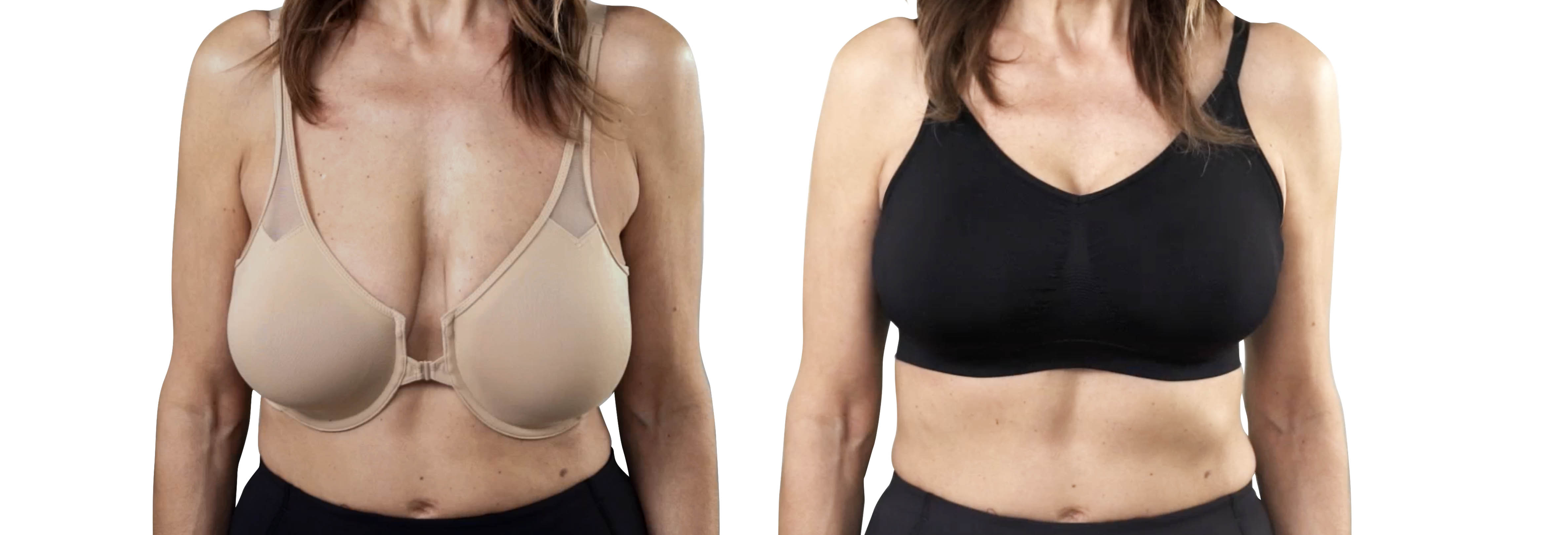 Dream By Genie Bra, Comfortable Bra with Breathable Fabric, Large, As Seen on TV
