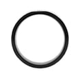 thumbnail image 4 of Men's 1/20 Carat T.W. Black Diamond Stainless Steel Cross Band, 8mm, 4 of 5