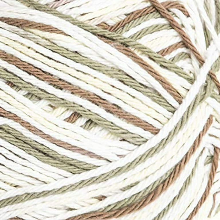 Bernat Handicrafter Cotton Ombres Yarn - Wooded Moss