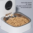 thumbnail image 2 of Greeniant Alimentador automático de mascotas, sala de estar, dormitorio, videoportero de plástico, máquina de alimentación de animales, tazón de acero Suministros para perros Blanco Greeniant PT003990-02B, 2 of 6