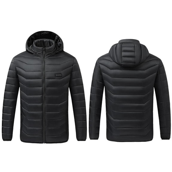 BVOFAR Heated Jackets for Women Lightweight Multi-Zones Heating Quilted Coats Warm USB Charging Jacket Winter Travel Tops