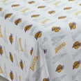thumbnail image 5 of NBA Officially Licensed Los Angeles Lakers Microfiber Bed Sheet Set - Twin, 5 of 5
