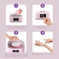 thumbnail image 5 of EasyinBeauty Paraffin Wax Machine for Hands and Feet, 3000ml Touchscreen Warmer with 6 Lavender Wax Packs (2.64 lbs) - Spa Therapy for Smooth, Soft Skin,Pink, 5 of 7
