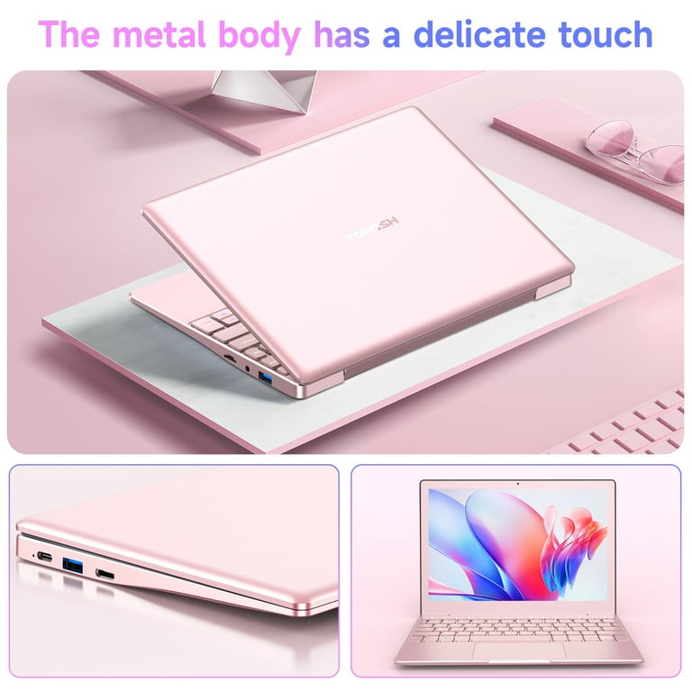 Metal Case Portable Business Mini Laptop Computer Office Travel