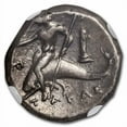 thumbnail image 3 of Calabria Taras AR Didrachm Nike Horseman (281-240 BC) Ch XF NGC, 3 of 3
