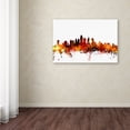 thumbnail image 4 of Trademark Fine Art "Philadelphia Pennsylvania Skyline III" Canvas Art by Michael Tompsett, 4 of 4