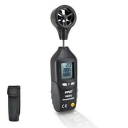 PYLE-METERS PMA82 - 2-in-1 Digital Anemometer & Thermometer - Air Velocity (Wind) and Temperature Meter