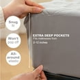thumbnail image 6 of Y YUNHSOM Waterproof Fitted Sheet Machine Washable Skin Friendly Ultra Soft & Breathable, 6 of 8