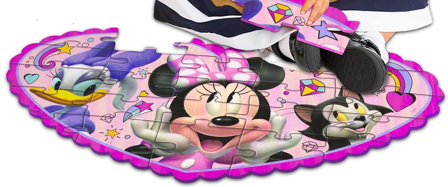Foam Puzzles For Kids Ages 3-5 Minnie Mouse Floor Puzzle Activity