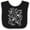 Black and White, variant on Inktastic White Big/small Bikes Boys or Girls Baby Bib