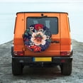 thumbnail image 6 of Yiaed Paisley2 Print Tire Wheel Cover, Waterproof Spare Tire Cover Fit for Jeep, Truck,Trailer, RV, SUV, Camper and Most Vehicle-15 inch, 6 of 6