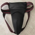 thumbnail image 6 of lacooooppia Groin Protector Breathable Gear Jockstrap Crotch Protector for Kung Fu Kickboxing Karate Mma Grappling Black 82 to 130 cm, 6 of 8
