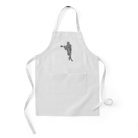 CafePress - Lacrosse Player Typography - Kids Apron