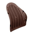 thumbnail image 2 of lionlar Comfortable Car Back Support Pillow waist Support Breathable Backrest Adjustable Coffee A, 2 of 9