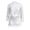 White, variant on 4 Piece Tankini Swimsuit With Sheer Cover Up And Tie Waist Two Piece Bikini Outfit For Beach Pool