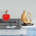 thumbnail image 2 of Estatua,Escultura de fruta artificial,estatua y artesanía,Colección de figuras de cerámica para decoración del hogar,estatua de resina de cisne,Figuras de cisne,estatuas,decoración del, 2 of 8