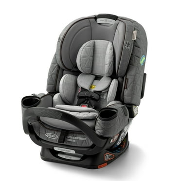 Graco Premier 4Ever DLX Extend2Fit SnugLock 4-in-1 Infant Toddler Car Seat featuring Anti-Rebound Bar, Midtown Collection, 1 Count