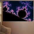 thumbnail image 2 of Wallhogs Backlund Electric Blossom Wall Mural, 2 of 2