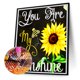 thumbnail image 1 of Cuadros Decorativos 5D DIY Taladro redondo completo Diamante Mosaico Girasol Carta Arte Decoración del hogar (Estilo E) Tmvgtek embutido en tela, 1 of 1