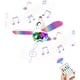 thumbnail image 1 of Ganfancp Plafón Led 40W con Altavoz Bluetooth, Lámpara de Techo Musical, Cambio de Color Rgbw, Bluetooth para Smartphone y Mando a Distancia, Montado En Base E27 Ofertas de La Semana 1X Luz, 1 Mando, 1 of 7