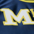 thumbnail image 5 of Men's Mitchell & Ness Glen Rice Navy Michigan Wolverines 1988/89 Authentic Jersey, 5 of 7