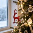 thumbnail image 2 of Kraoden Metal Deer Ornaments for Christmas Tree Decorations, Electroplated Iron Art Holiday Hangings, Elegant Table Decor for Home and Seasonal Layouts, Ideal Gift for Festive Occasions, 2 of 6