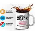thumbnail image 4 of Soap Maker Mug White 11oz - Used To Be Addicted - Soap Maker Soap Making Handmade DIY Fragrance Soap Bar, 4 of 7