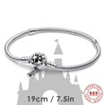 thumbnail image 1 of Abalorio de plata de 2023 para mujer, pulsera Pandora Original, accesorio de monstruo, fabricación de joyas, Herocros, Disney, Halloween, Coco, novedad de 925, 1 of 4