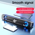 thumbnail image 1 of Small Computer Speaker Portable Design, Powerful Sound Quality, Volume Control 3.5mm Universal Laptop Speaker, Compact and Easy to Use, for Laptops and Computers, 1 of 7
