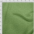 thumbnail image 4 of oneOone Georgette Viscose Light Green Fabric Asian Block Sewing Material Print Fabric By The Yard 42 Inch Wide, 4 of 4