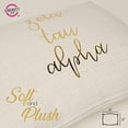 thumbnail image 5 of Sorority Shop Alpha Sigma Alpha Pillow – Gold Script Design, 12" x 16" Lumbar Pillow Sorority, 5 of 7