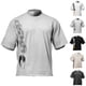 thumbnail image 4 of GASP Bodybuilding T-Shirt for Men - Short Sleeve Gym Shirt for Training and Motivation Black-B 3XL, 4 of 5
