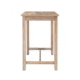 thumbnail image 4 of Linon Cessford Counter Height Pub Table, 36" Tall, Distressed Brown, 4 of 7