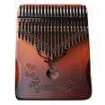 thumbnail image 1 of Piano Dedo Mbira Portátil Pulgar Kalimba 21 Teclas Regalo Profesional para, 1 of 9