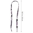 thumbnail image 3 of 20PCS Colorful Braided Shoelaces for Children Rainbow Print Shoes Laces Random Color Size 0.5M, 3 of 9