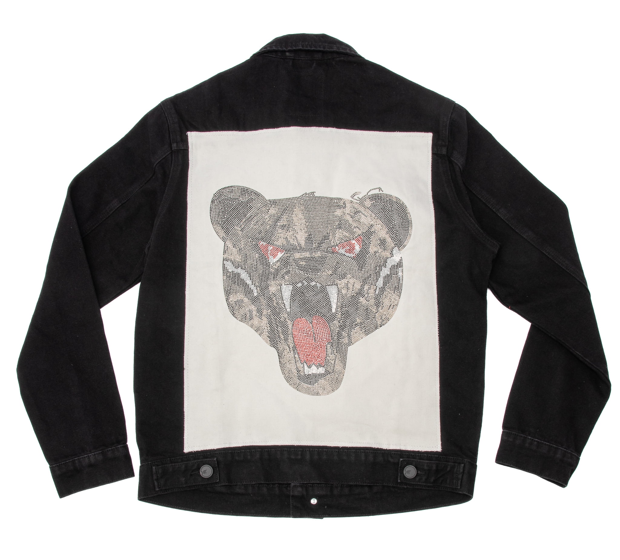 Black panther cheap jean jacket