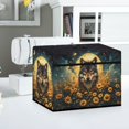 thumbnail image 5 of HELLHERO Wolf Sunflower Pattern Sewing Machine Cover Portable Easy to Clean 17.7x8.6x12.5 Inch Polyester Material, 5 of 8