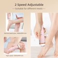 thumbnail image 3 of Décapant de Pied Électrique avec 3 Têtes de Meuleuse Imperméables en Acier Inoxydable, Kit de Pédicure Rechargeable à 2 Vitesses, Rose, 3 of 7