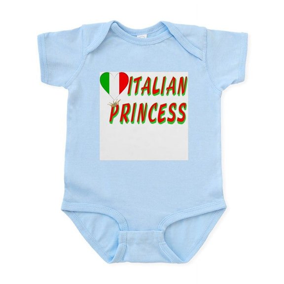 CafePress - Italian Princess Infant Bodysuit - Baby Light Bodysuit, Size Newborn - 24 Months