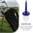 thumbnail image 4 of Blue Golf Ball Tees Set of 5 for Cleaning Durable Plastic Lightweight Storage Rack, 4 of 9