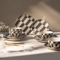 thumbnail image 3 of Thyme & Table Celine Dusty Moss 12-Piece Ceramic Dinnerware Set, 3 of 8