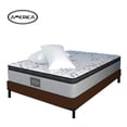 thumbnail image 1 of Colchon King Size Ortopédico Elegance + Box Tapiz Tela Cafe + 2 Almohadas Standart, 1 of 7