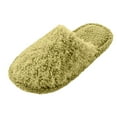 thumbnail image 2 of Oyedens Women's Men's Slippers Fuzzy House Shoes Warm Memory Foam Bedroom Slippers Indoor for Guest, 2 of 6