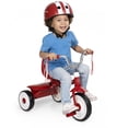 thumbnail image 2 of Radio Flyer Ready to Ride Folding Trike for Toddlers with Streamers, Red, Ages 1 ½ - 3 Years Tricycle, 2 of 7