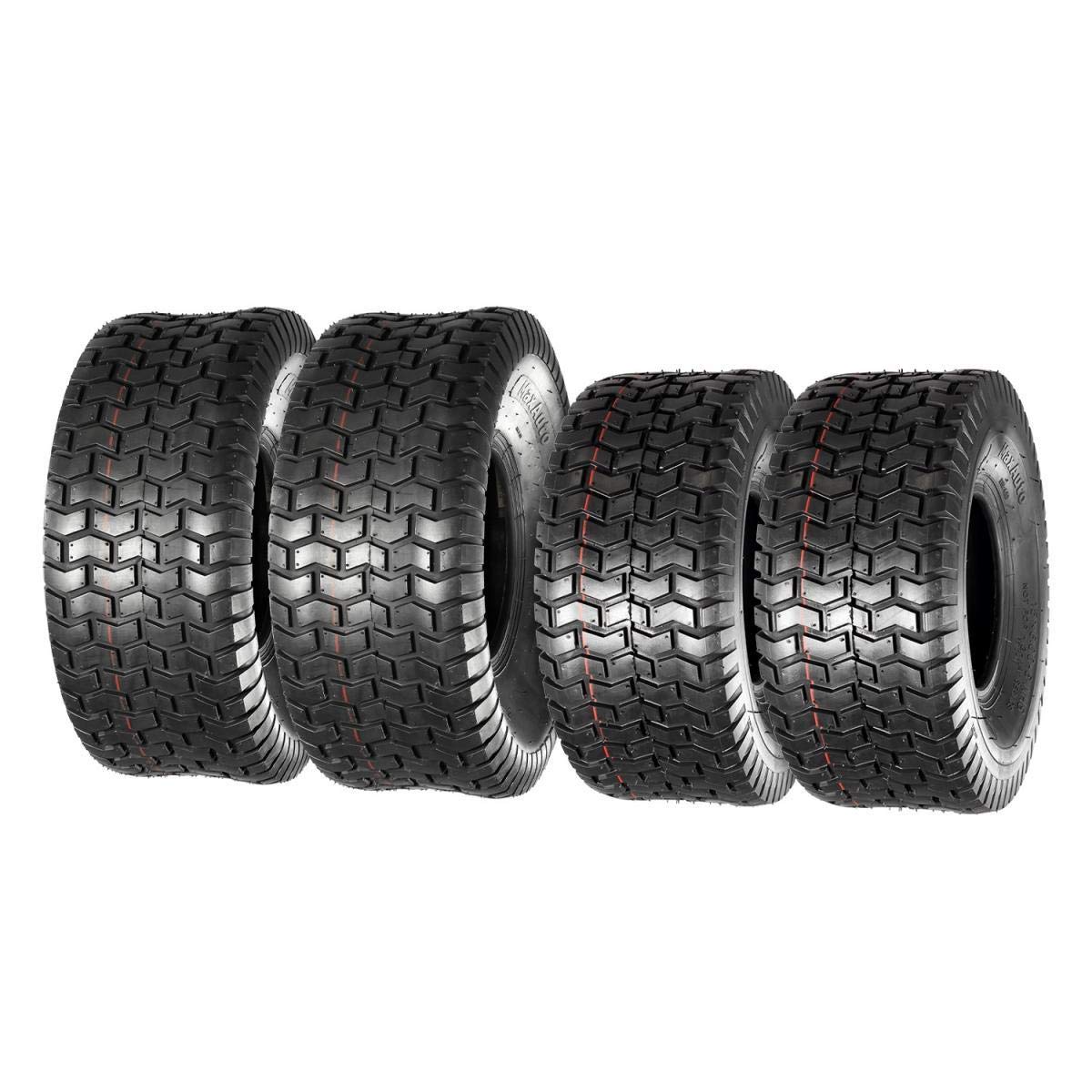 Halberd Lawn Mower Tires 15x6.00-6 / 16x6.50-8 / 20x8.00-8 – 2-Pack Tubeless 4-Ply