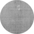 thumbnail image 1 of Ahgly Company Indoor Round Persian Gray Bohemian Area Rugs, 4' Round, 1 of 1