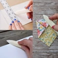 thumbnail image 3 of HLONK 1pc Genuine Cattle Bone Folder Tool  Smooth and Durable Paper Creaser for Scoring  Folding  Creasing  Crafting  Origami  Scrapbooking  Bookbinding  Card Making  Leather Crafts  Burn, 3 of 4